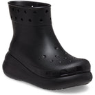 Crocs Crush Rain Boots - Unisex Black Shoe Deals Outlet