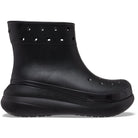 Crocs Crush Rain Boots - Unisex Black Shoe Deals Outlet
