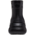 Crocs Crush Rain Boots - Unisex Black Shoe Deals Outlet