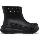 Crocs Crush Rain Boots - Unisex Black Shoe Deals Outlet