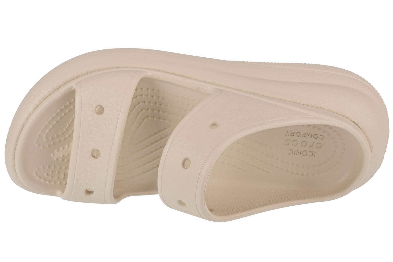 Crocs Crush Sandal - Unisex Bone Shoe Deals Outlet