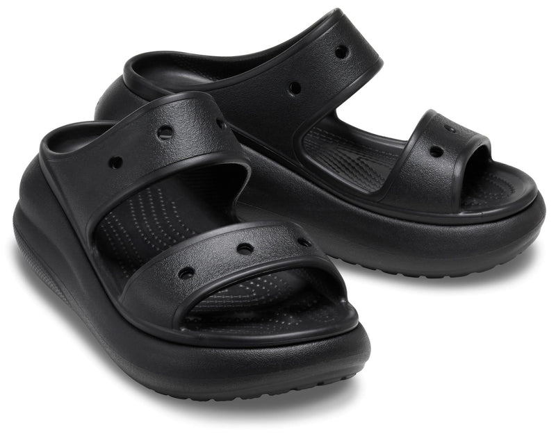 Crocs Crush Sandal - Unisex Black Shoe Deals Outlet