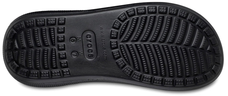 Crocs Crush Sandal - Unisex Black Shoe Deals Outlet