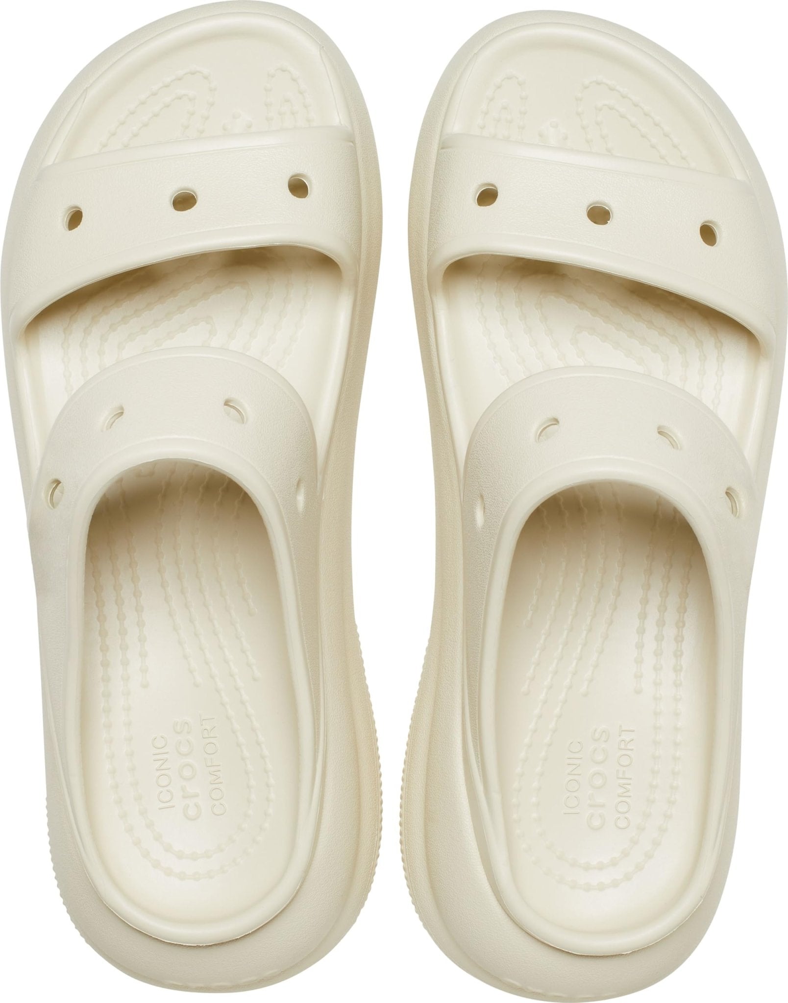 Crocs Crush Sandal - Unisex Bone Shoe Deals Outlet