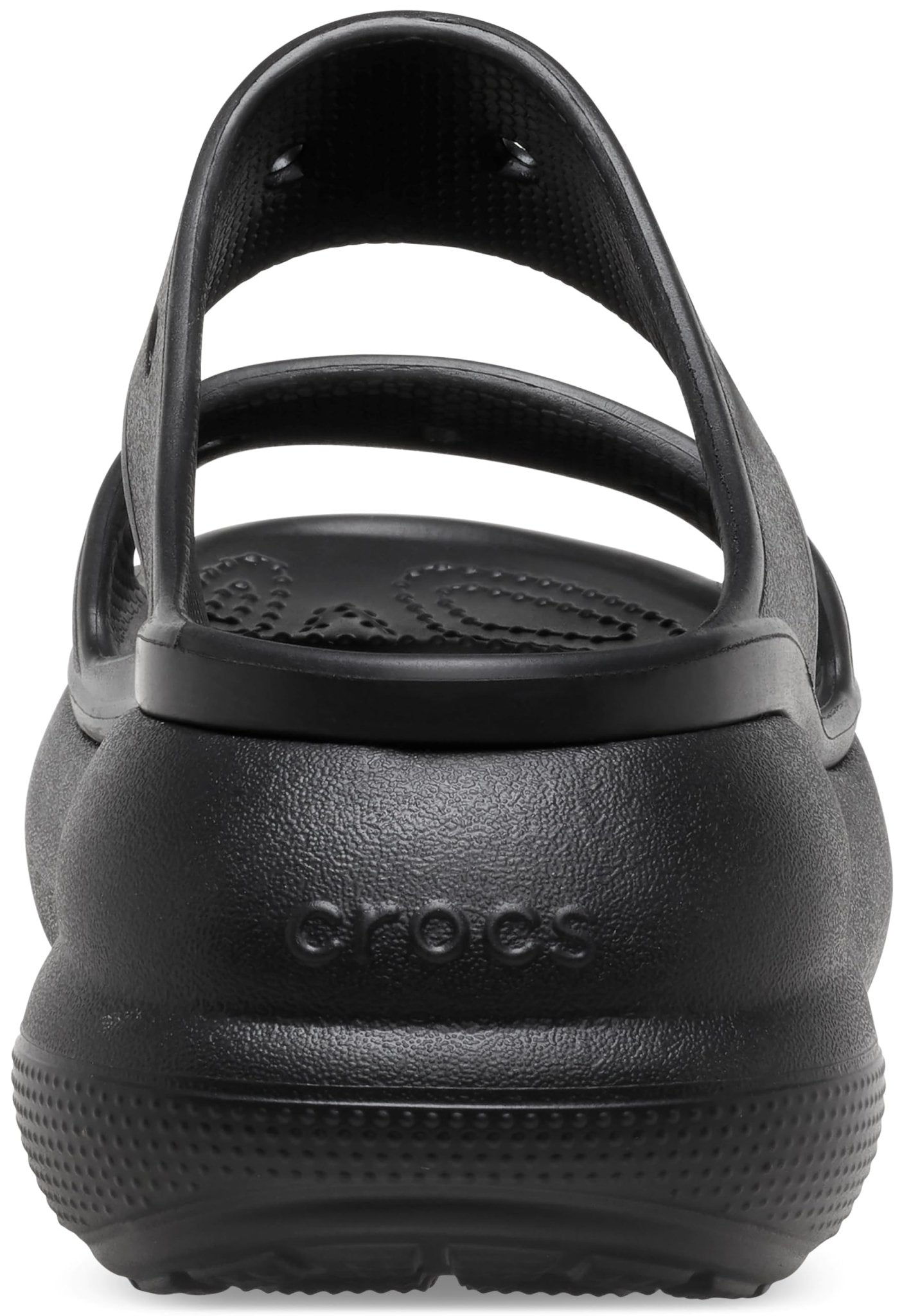 Crocs Crush Sandal - Unisex Black Shoe Deals Outlet