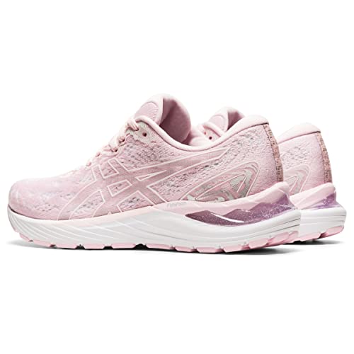 ASICS Cumulus 23 - Women's Pink Salt/White Shoe Deals Outlet
