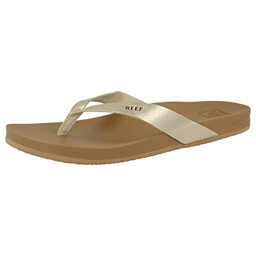 Reef Cushion Court - Women's Tan/Champagne Shoe Deals Outlet