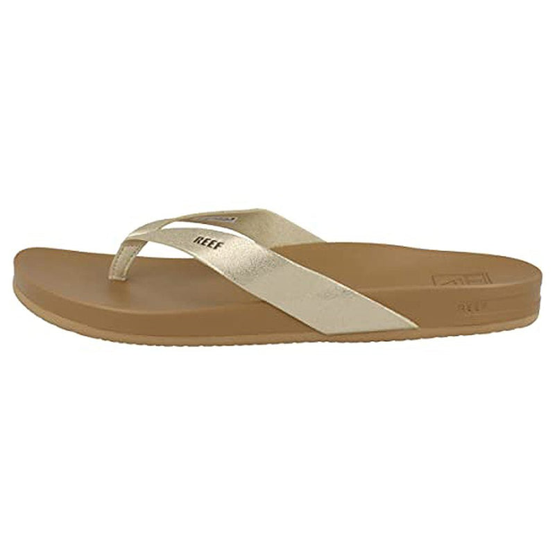 Reef Cushion Court - Women's Tan/Champagne Shoe Deals Outlet