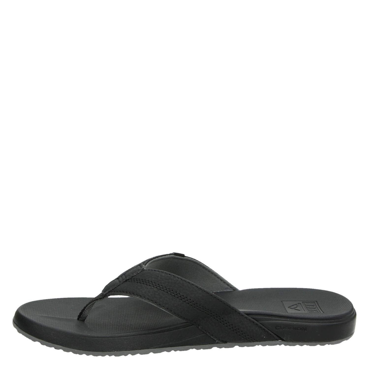 Reef Cushion Phantom - Men's Black Shoe Deals Outlet