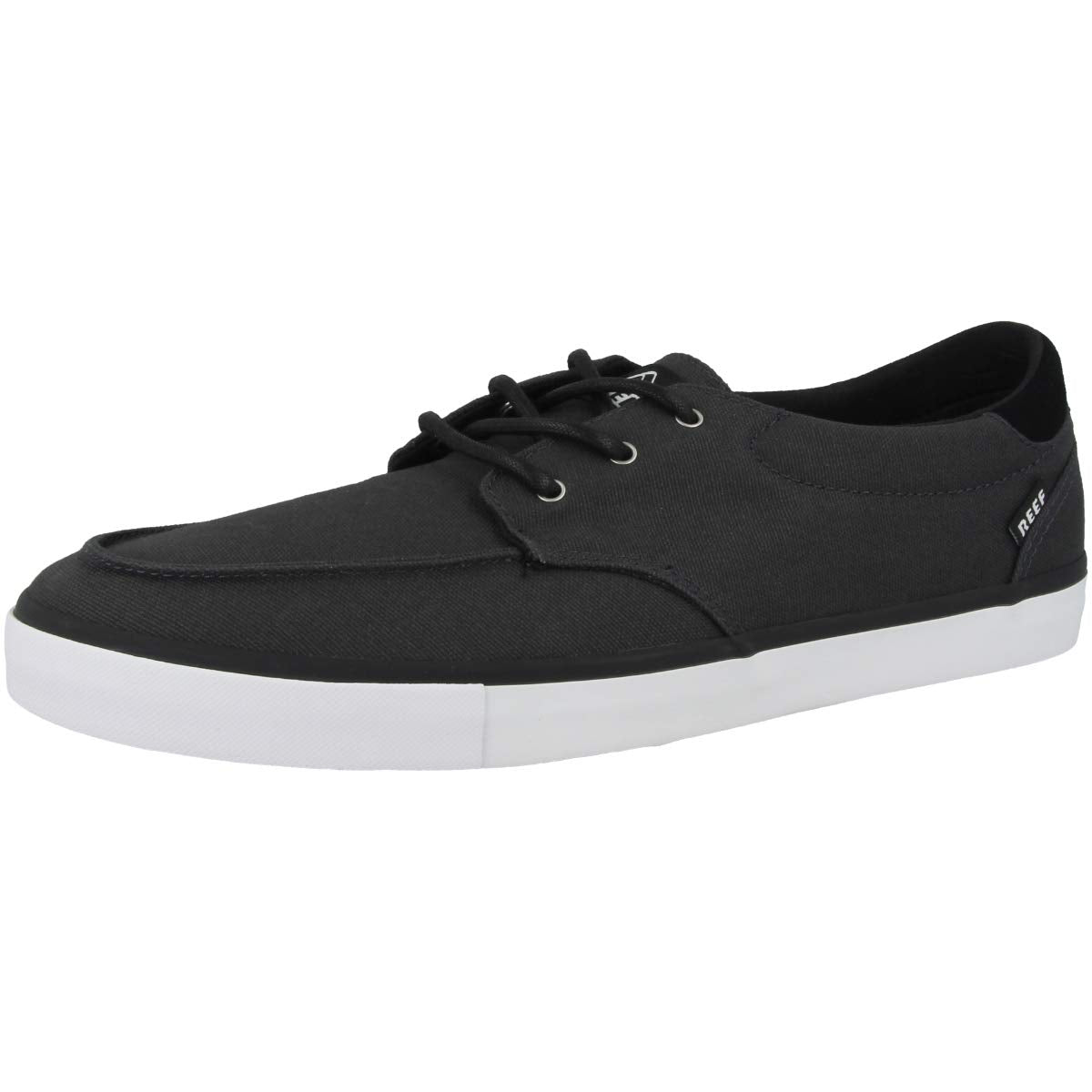 Reef Deckhand 3 - Men's Black/White Shoe Deals Outlet
