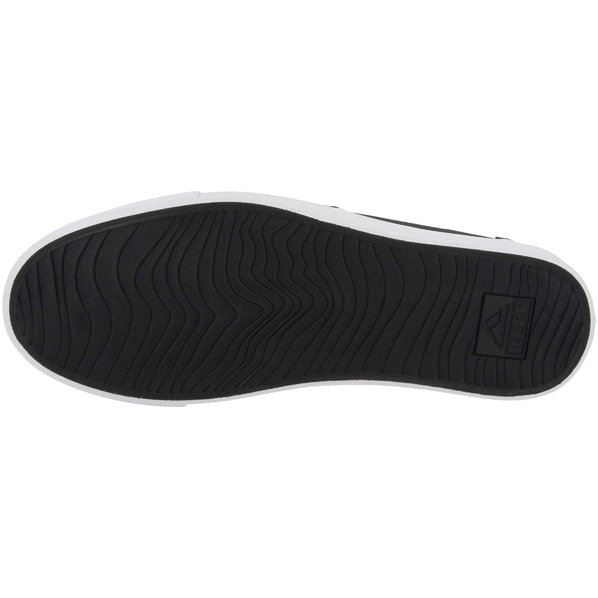 Reef Deckhand 3 - Men's Black/White Shoe Deals Outlet