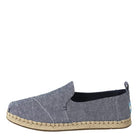 TOMS Deconstructed Alpargata - Women's Navy Blue (Navy Chambray) Shoe Deals Outlet