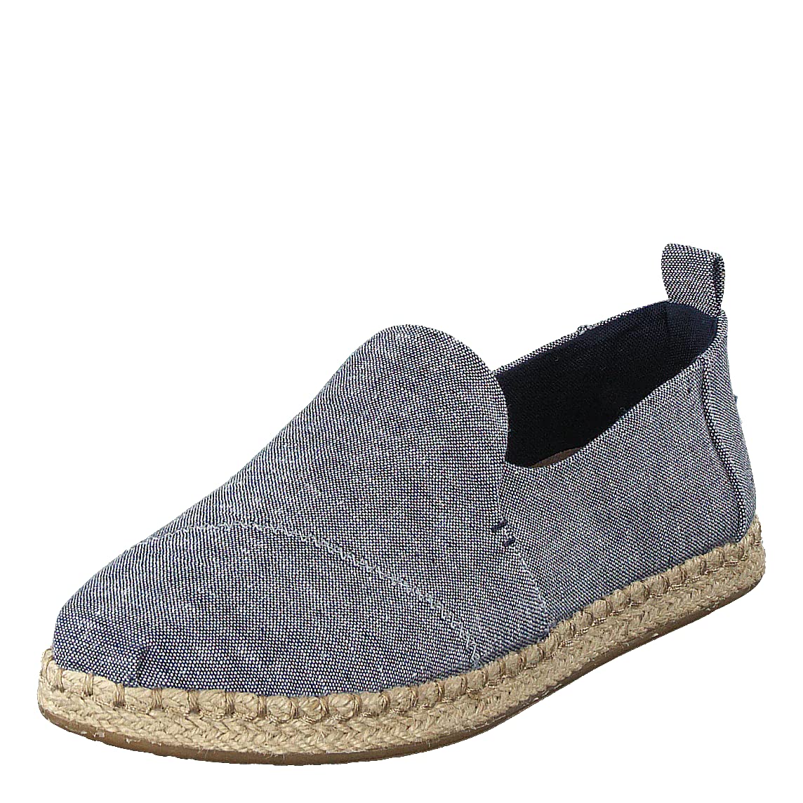 TOMS Deconstructed Alpargata - Women's Navy Chambray Shoe Deals Outlet