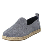 TOMS Deconstructed Alpargata - Women's Navy Chambray Shoe Deals Outlet