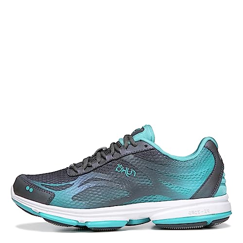 Ryka Devotion Plus 2 - Women's Grey/Teal Shoe Deals Outlet