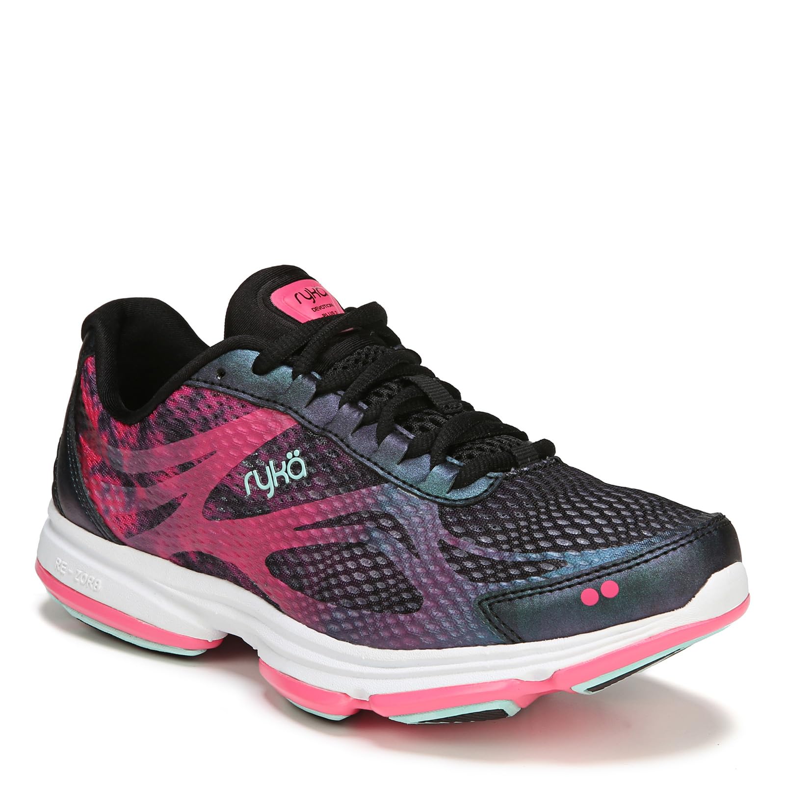 Ryka Devotion Plus 2 - Women's Black Pink Shoe Deals Outlet