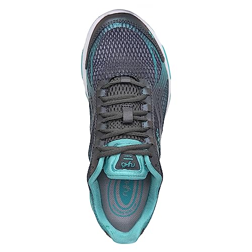 Ryka Devotion Plus 2 - Women's Grey/Teal Shoe Deals Outlet
