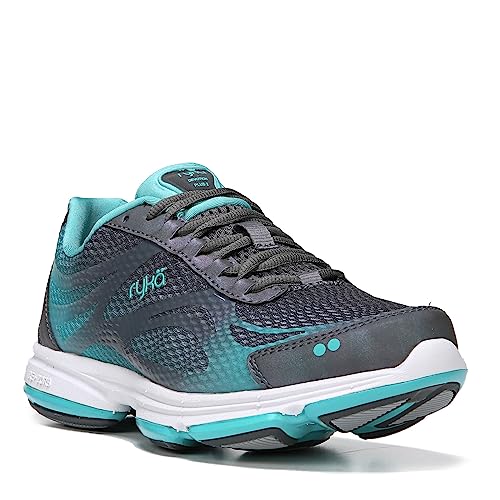 Ryka Devotion Plus 2 - Women's Grey/Teal Shoe Deals Outlet