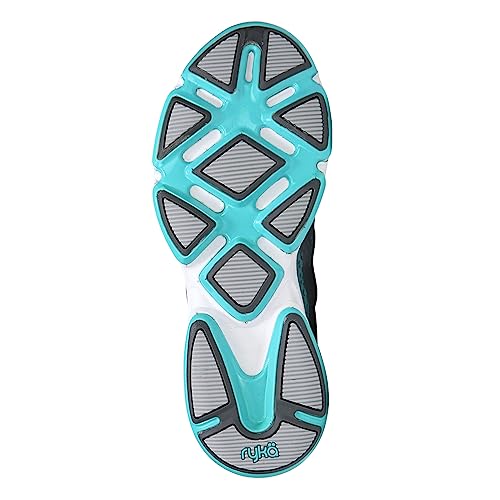 Ryka Devotion Plus 2 - Women's Grey/Teal Shoe Deals Outlet