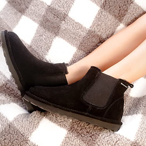 BEARPAW Drew Boots - Women's Black Shoe Deals Outlet