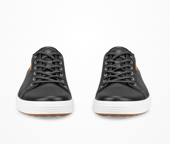 ECCO Soft 7 Leather Black 9 - 9.5 M 737431676770 Shoe Deals Outlet