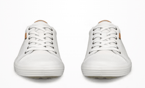 ECCO Soft 7 Leather White 6 - 6.5 M 737431676114 Shoe Deals Outlet
