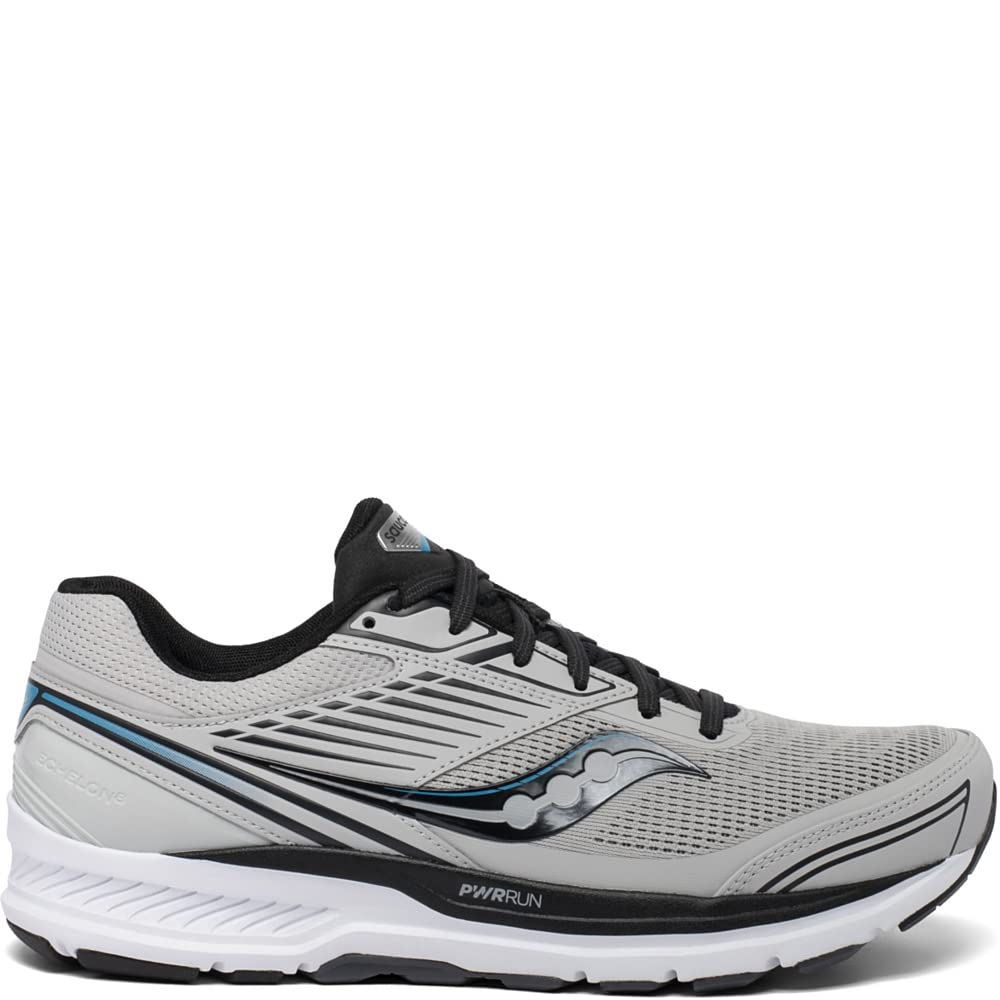 Saucony Echelon 8 - Men's Alloy/Black Shoe Deals Outlet