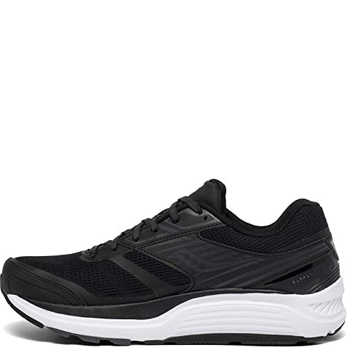 Saucony Echelon 8 Running Shoe - Men's Black/White Shoe Deals Outlet