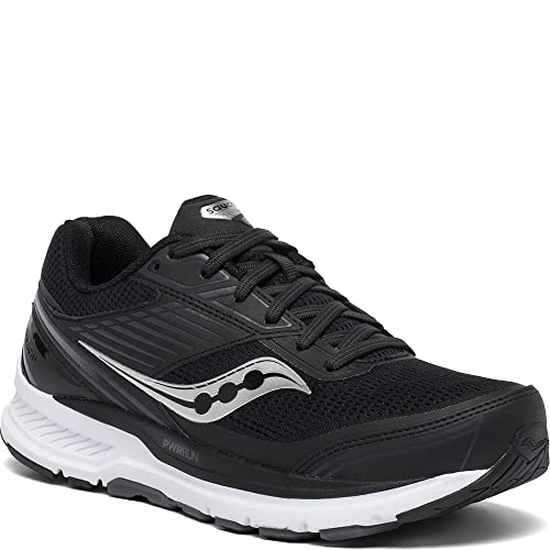 Saucony Echelon 8 Running Shoe - Women's Black/White Shoe Deals Outlet