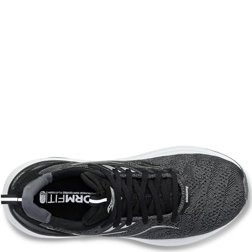 Saucony Echelon 9 Running Shoe - Men's Black/White Shoe Deals Outlet