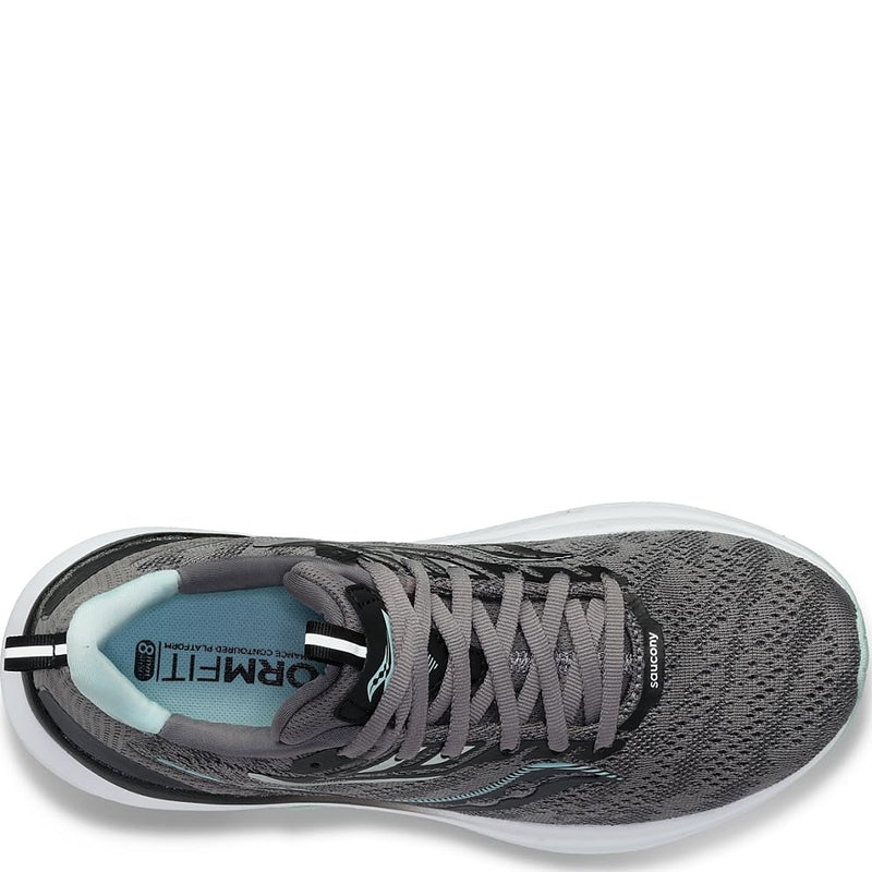 Saucony Echelon 9 Running Shoe - Women's Charcoal/Ice Shoe Deals Outlet