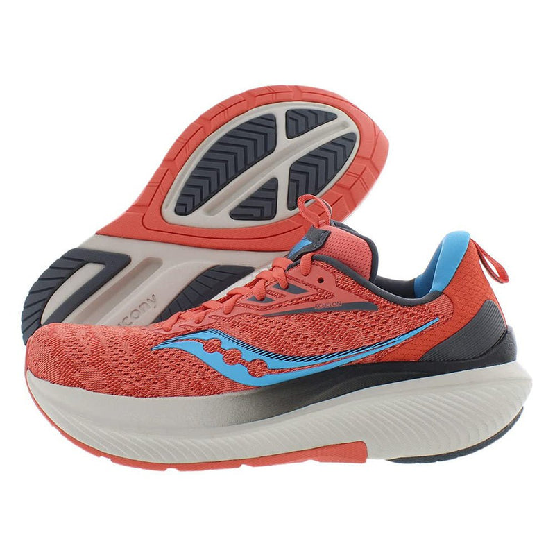 Saucony Echelon 9 Running Shoe - Women's Coral/Ocean Shoe Deals Outlet