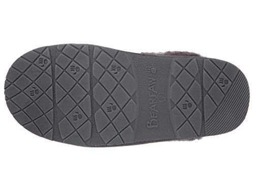 BEARPAW Effie Slippers - Women's Charcoal Shoe Deals Outlet