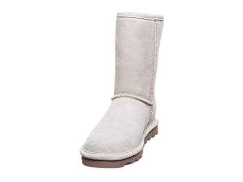 BEARPAW Elle Short Boots - Women's Winter White Shoe Deals Outlet