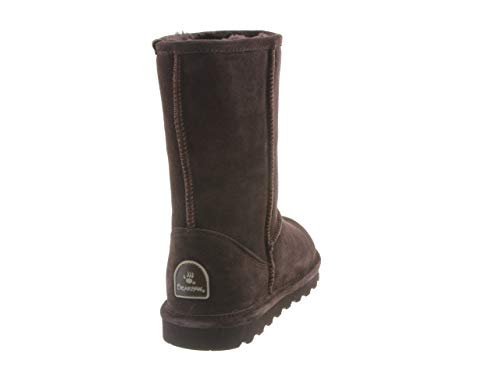 BEARPAW Elle Short Boots - Women's Chocolate Shoe Deals Outlet