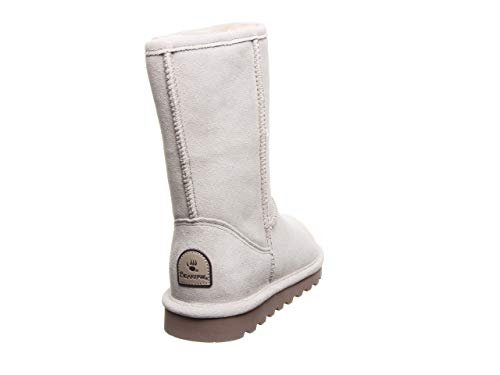 BEARPAW Elle Short Boots - Women's Winter White Shoe Deals Outlet