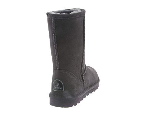 BEARPAW Elle Short Boots - Women's Charcoal Shoe Deals Outlet