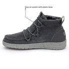 Hey Dude Eloise Boots - Women's Suede Dark Grey Shoe Deals Outlet