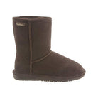 BEARPAW Emma Short Kids Boots - Kids Chocolate Shoe Deals Outlet