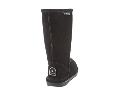BEARPAW Emma Tall Kids Boots - Kids Black Shoe Deals Outlet