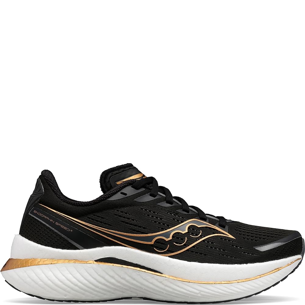 Saucony Endorphin Speed 3 - Men's Black/Goldstruck Shoe Deals Outlet