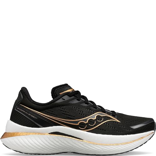 Saucony Endorphin Speed 3 - Men's Black/Goldstruck Shoe Deals Outlet