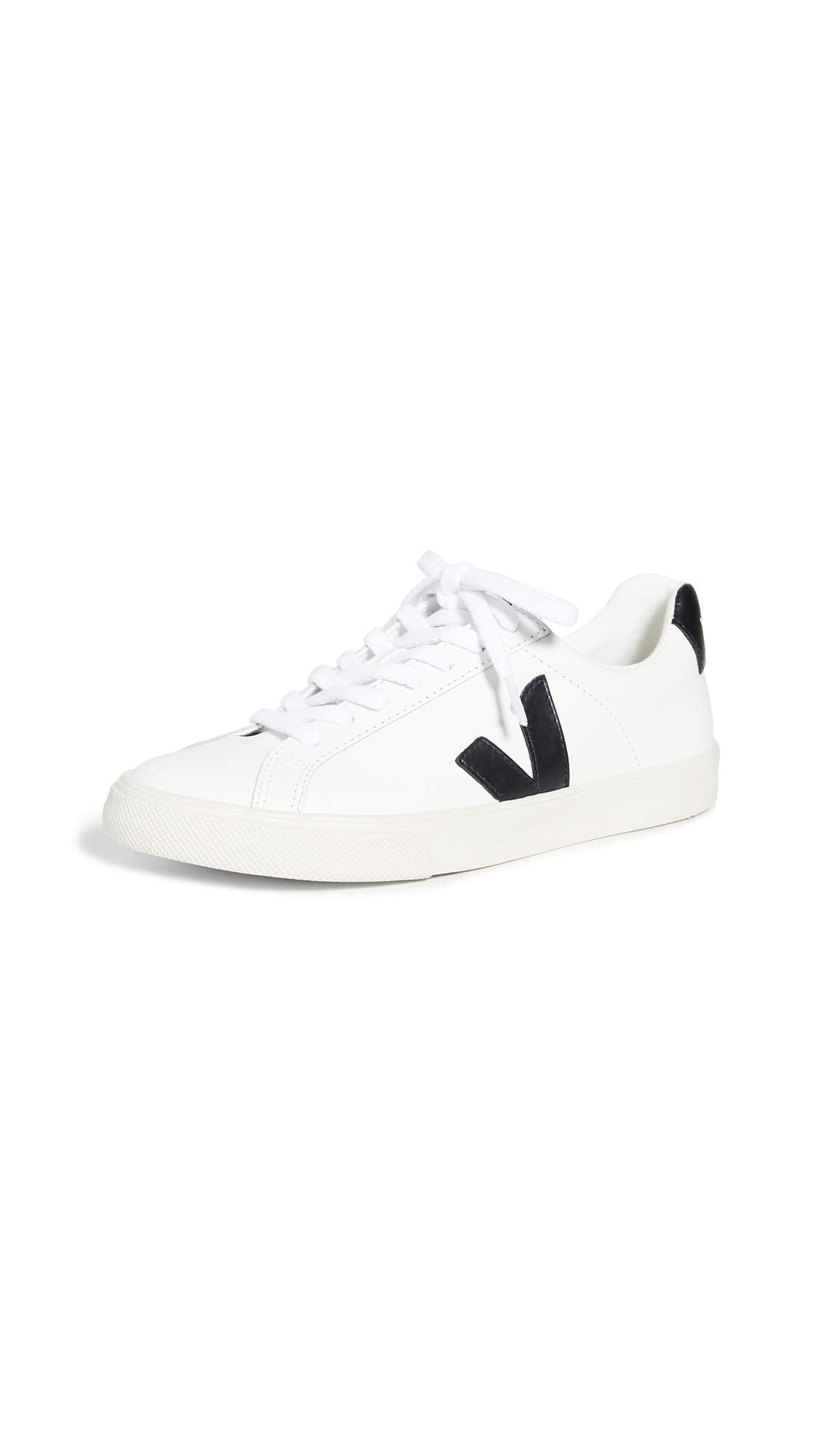VEJA ESPLAR LEATHER - Women's White/Black Shoe Deals Outlet