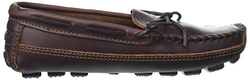 Minnetonka Essential Driver - Men's Dark Brown Lariat Shoe Deals Outlet