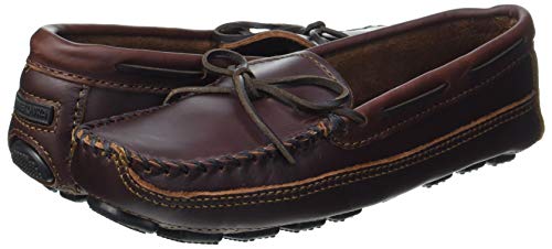 Minnetonka Essential Driver - Men's Dark Brown Lariat Shoe Deals Outlet
