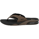 Reef Fanning Flip Flop - Men's Black and Tan Shoe Deals Outlet