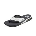 Reef Fanning - Men's Grey/White Shoe Deals Outlet