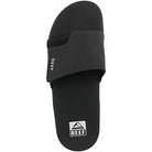 Reef Fanning Slide - Men's Black/Silver Shoe Deals Outlet