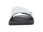 Reef Fanning Slide - Men's Grey/White Shoe Deals Outlet