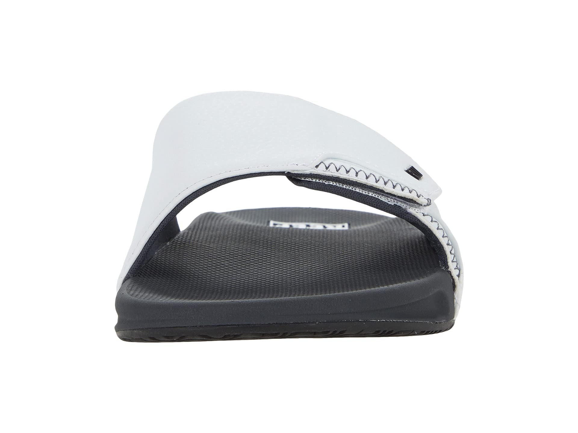 Reef Fanning Slide - Men's Grey/White Shoe Deals Outlet